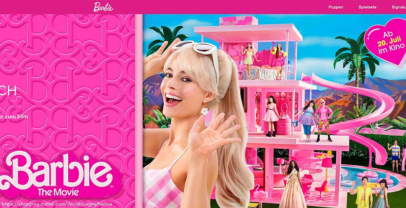 Barbie feiert ihr Revival – das steckt hinter dem pinken Hype © Website Mattel