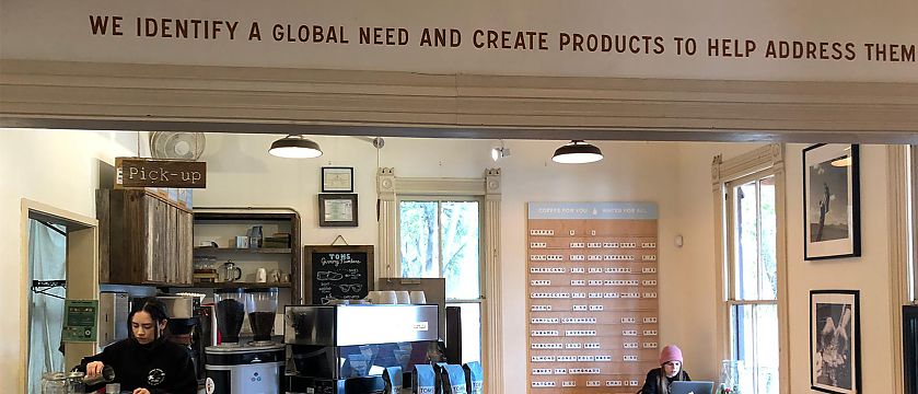 Impact Brand und Impact Mission/ TOMS in Austin Impact Brand und Impact Mission / TOMS in Austin
