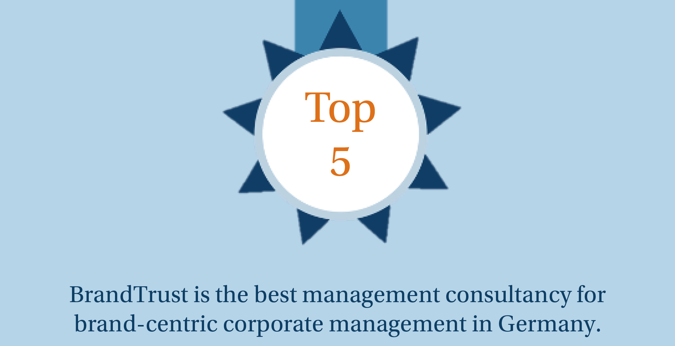 BrandTrust is the best management consultancy for  brand-centric corporate management in Germany.
