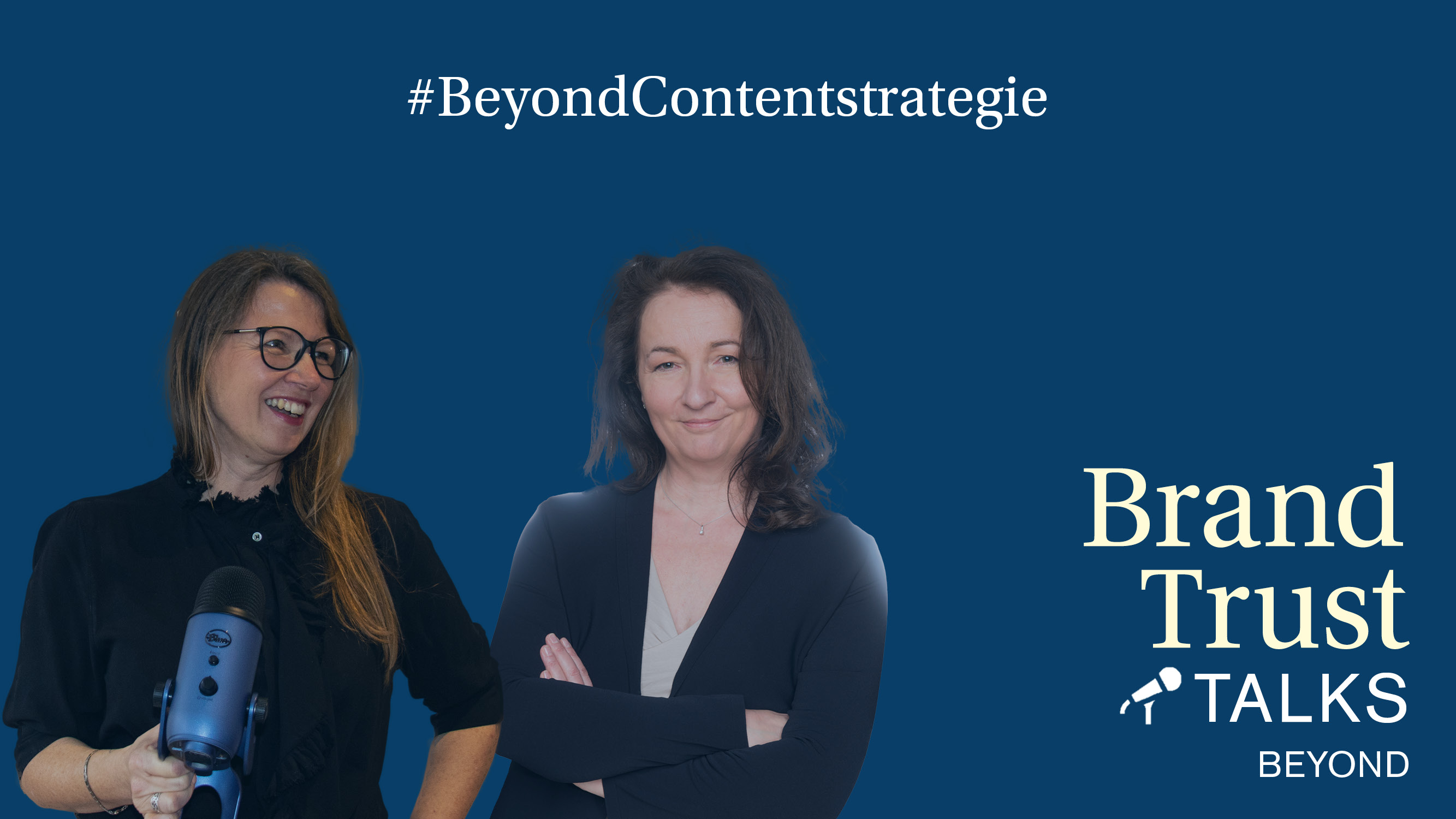 #beyondcontentstrategie: Podcast-Folge mit Alexandra Fischbäck und Doris Eichmeier