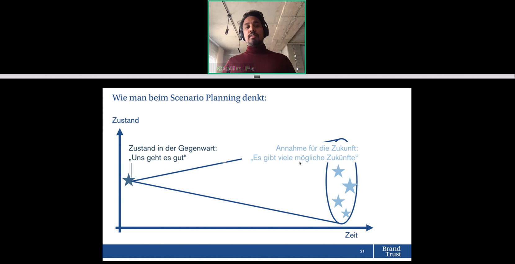 Webinar Scenario Planning