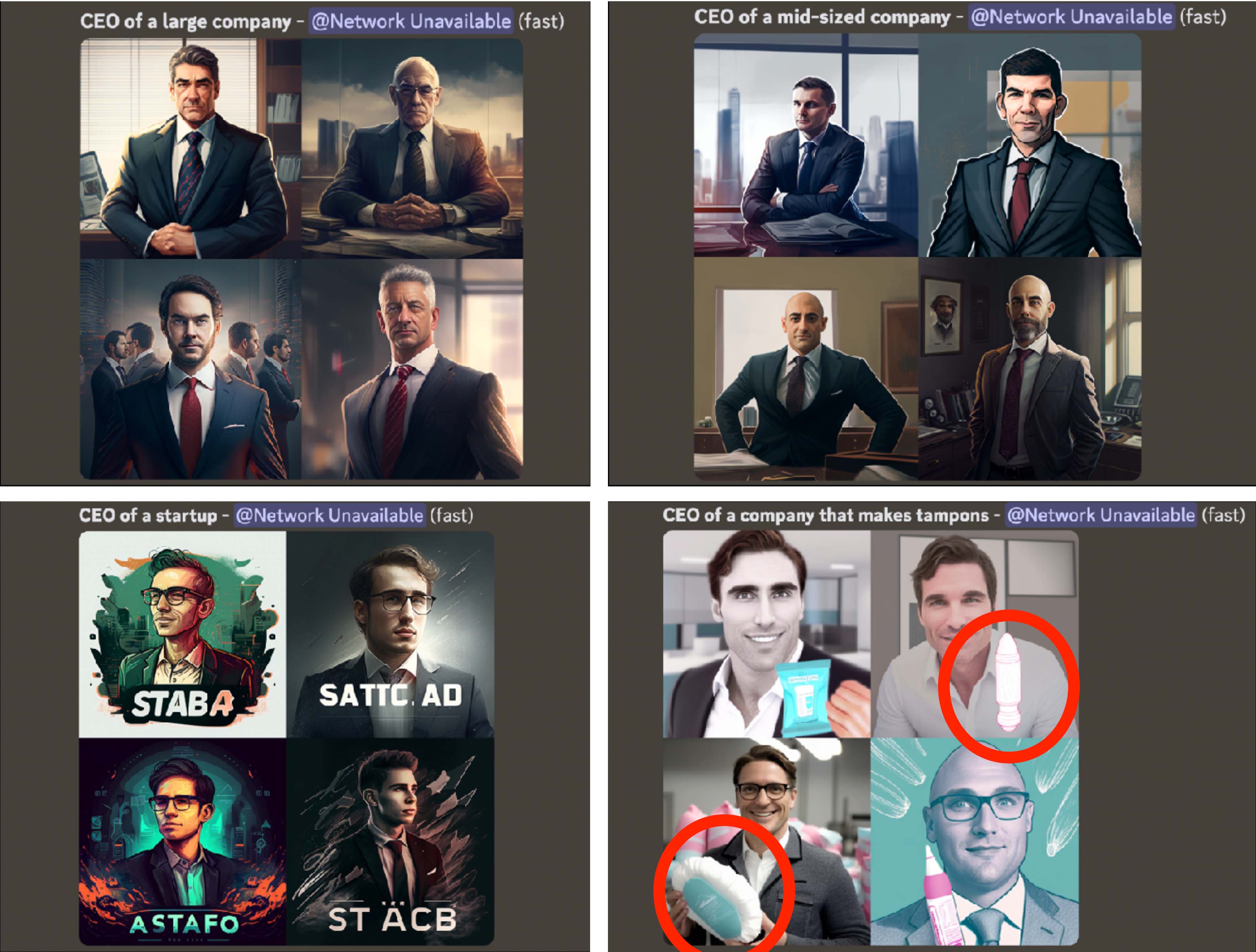 Assistive Computing: Fotos von CEOs mit KI-Tool Midjourney 