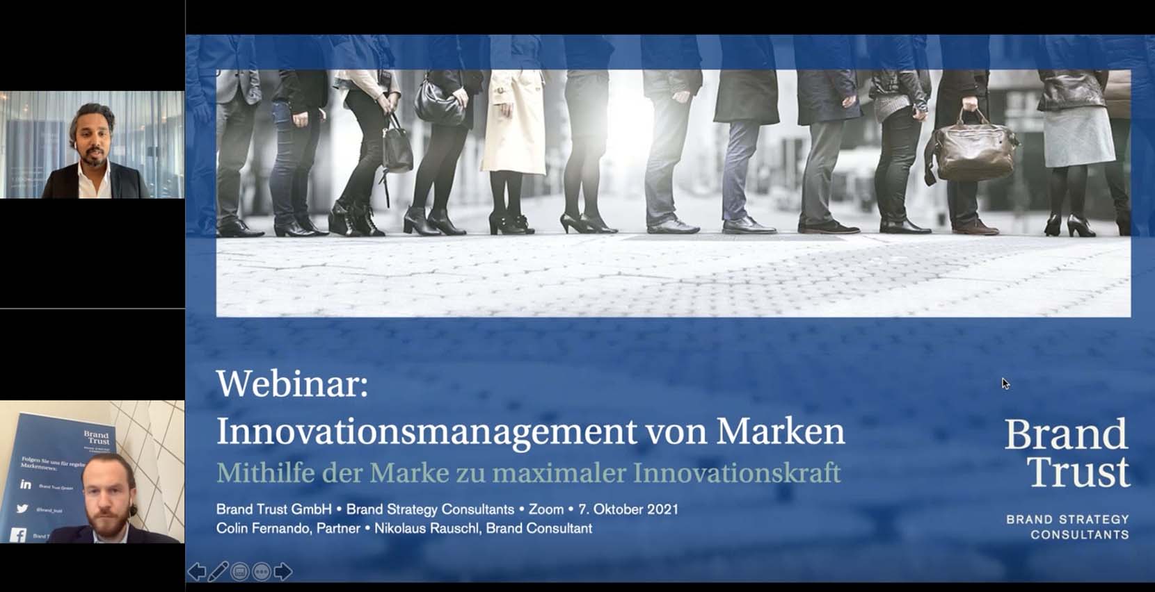 Webinar zu Innovationsmanagement von Marken