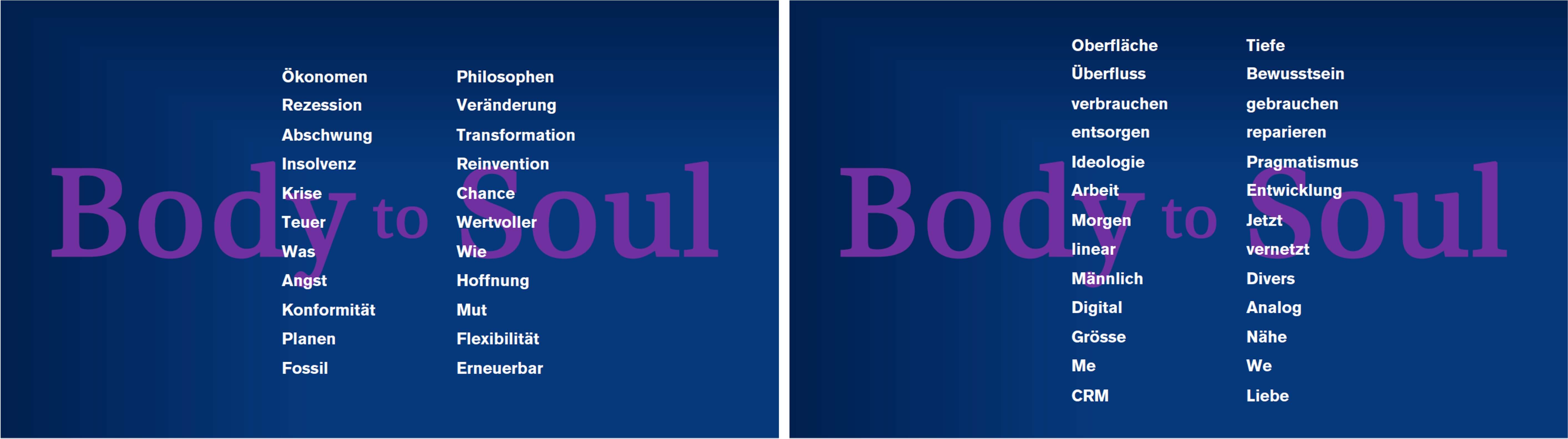 The Great Shift: Body to Soul