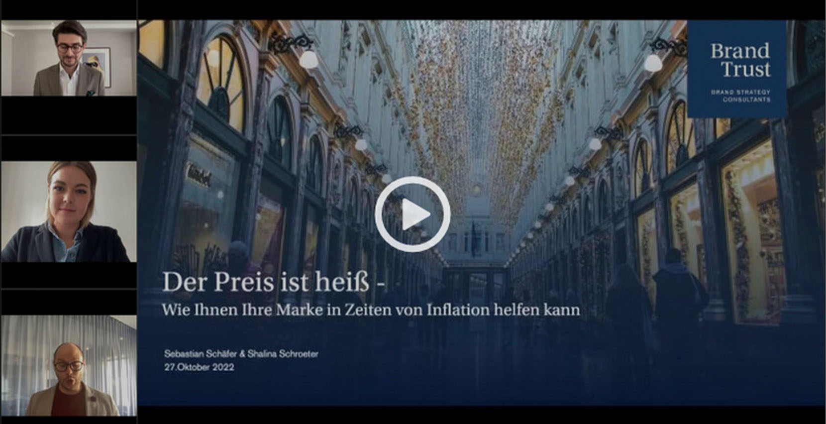 Webinar Preisdurchsetzung mit Marke